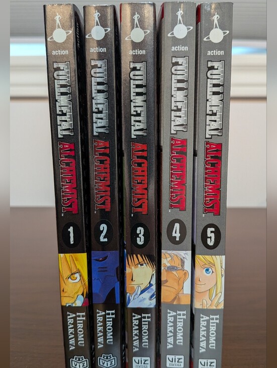 Other - Fullmetal Alchemist Manga Volumes 1-5